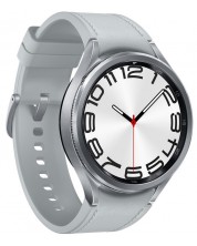 Смарт часовник Samsung - Galaxy Watch6 Classic, BT, 47mm, сребрист -1