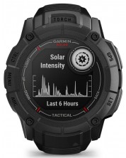 Смарт часовник Garmin - Instinct 2X Solar Tactical, 50mm, 1.1'', черен