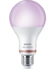 Смарт крушка Philips -  Smart с WiZ Led, 13W, E27, A60, RGB, dimmer