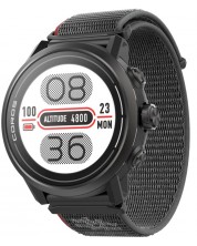 Смарт часовник Coros - Apex 2, 43mm, 1.2'', черен -1