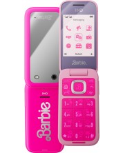 Мобилен телефон HMD - Barbie, 2.8''/1.77'', 64MB/128MB, розов