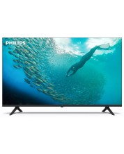 Смарт телевизор Philips - 65PUS7009/12, 65", LED, 4K, черен