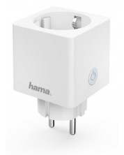 Смарт контакт Hama - Mini, 1 гнездо, бял -1