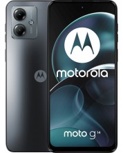 Смартфон Motorola - Moto G14, 6.5'', 8GB/256GB, Steel Grey -1