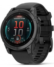 Смарт часовник Garmin - fēnix E, 47 mm, 1.3'', Slate Gray Steel/Black -1