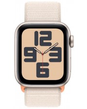 Смарт часовник Apple - Watch SE2 v2, 40mm, Starlight Loop -1