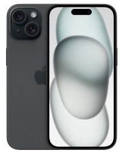 Смартфон Apple - iPhone 15 Plus, 6.7'', 128GB, Black -1