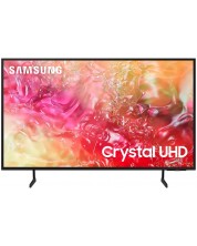 Смарт телевизор Samsung - 55DU7192 AI, 55'', LED, 4K, черен