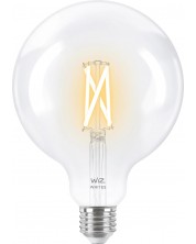 Смарт крушка WiZ - LED, 6.7W, G125. 7, бяла