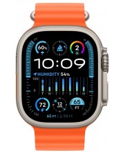 Смарт часовник Apple - Watch Ultra 2 Cell, 49mm, 1.92", Orange Ocean -1