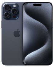 Смартфон Apple - iPhone 15 Pro Max, 6.7'', 1TB, Blue Titanium