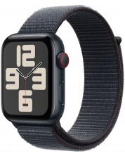 Смарт часовник Apple - Watch SE2 v3 Cell, 40 mm, Midnight ALU Ink Sport Loop -1