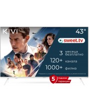 Смарт телевизор Kivi - 43U750NW, 43'', UHD smart