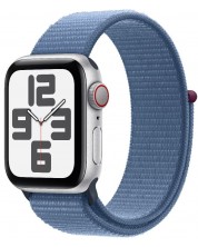 Смарт часовник Apple - Watch SE2 v2 Cellular, 40mm, Winter Blue Loop