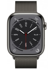 Смарт часовник Apple - Watch S8, Cellular, 45mm, Graphite -1