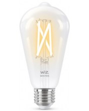Смарт крушка WiZ - LED, 6.7W, 64, E27, бяла -1