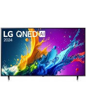 Смарт телевизор LG - 50QNED80T3A, 50'', QNED, 4K, сребрист -1