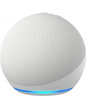 Смарт колона Amazon - Echo Dot 5, бяла -1