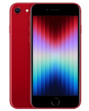 Смартфон Apple - iPhone SE 3GEN, 4.70'', 64GB, червен -1