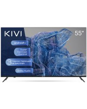 Смарт телевизор KIVI - 55U740NB, 55'', UHD smart