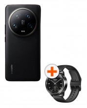 Смартфон Xiaomi 14 Ultra, 16GB/512GB, черен + Xiaomi Watch S3, черен