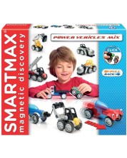 Конструктор Smart Games Smartmax - Power Vehicles, 26 части