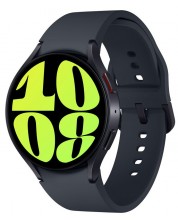 Смарт часовник Samsung - Galaxy Watch6, LTE, 40mm, 1.3'', Graphite -1