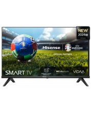 Смарт телевизор Hisense - 40A4N, 40'', DLED, FHD, черен -1