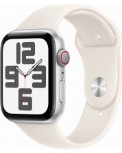 Смарт часовник Apple - Watch SE2 v3 Cell, 44 mm, M/L, Starlight ALU Starlight Sport -1