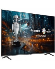 Смарт телевизор Hisense - 55E7NQ PRO, 55'', QLED, 4K, черен -1