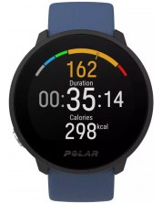 Смарт часовник Polar - Unite S-L, черен със синя каишка -1