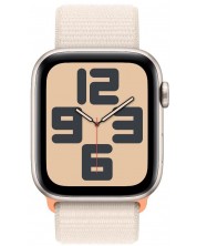 Смарт часовник Apple - Watch SE2 v2, 44mm, Starlight Loop