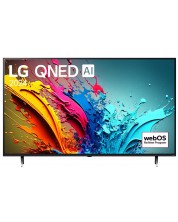 Смарт телевизор LG - 65QNED86T3A, 65'', QNED, 4K, 100Hz, черен