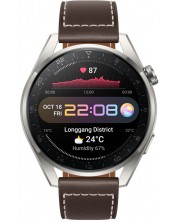 Смарт часовник Huawei - Watch 3 Pro L40E, 48mm, 1.43", сребрист