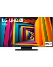 Смарт телевизор LG - 50UT91003LA, 50'', LED, 4K, черен -1