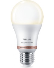 Смарт крушка Philips - Smart WiZ Led, 8W, E27, A60, dimmer -1
