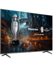 Смарт телевизор Hisense - 65E7NQ PRO, 65'', QLED, 4K, черен