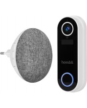 Смарт комплект Hombli - HBDP, Doorbell 2 и Chime 2, бял -1