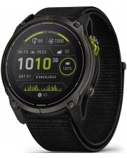 Смарт часовник Garmin - Enduro 3 Sapphire Solar, 51 mm, 1.4'', Gray/Black -1