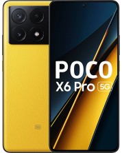 Смартфон Poco - X6 Pro 5G, 6.67'', 8GB/256GB, жълт -1