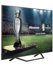 Смарт телевизор Hisense - 55A7NQ, 55'', QLED, 4K, черен -1