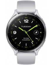 Смарт часовник Xiaomi - Watch 2, 46 mm, 1.43'', сребрист -1