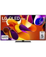 Смарт телевизор LG - OLED55G43LS, 55'', OLED, 4K, 100Hz, черен