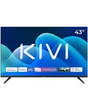 Смарт телевизор KIVI - 43F730QB, 43'', DLED, FHD, черeн