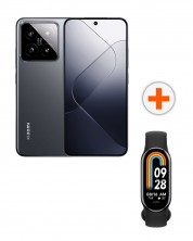Смартфон Xiaomi 14, 12GB/512GB, Black + Смарт гривна Xiaomi Mi Band 8, Graphite -1