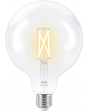 Смарт крушка WiZ - Filament, 7W LED, E27, G125, dimmer -1