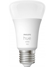 Смарт крушка Philips - HUE White, LED, 9.5W, E27, A60, dimmer