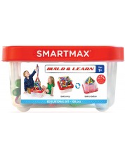 Магнитен конструктор Smart Games Smartmax - Строим и учим -1