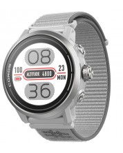 Смарт часовник Coros - Apex 2, 43mm, 1.2'', сив