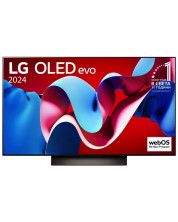 Смарт телевизор LG - OLED48C41LA, 48'', OLED, 4K, 100Hz, черен -1